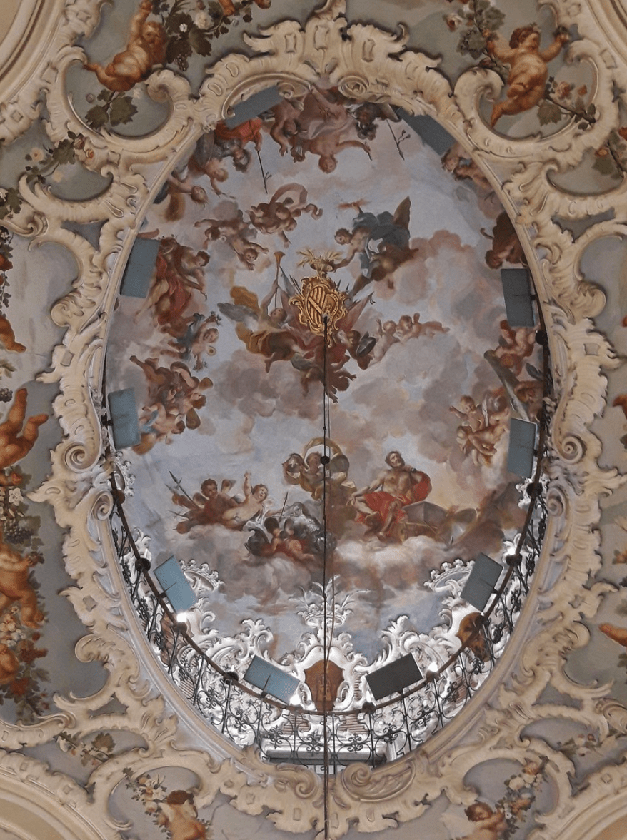 Salone dell'Orchestra | Palazzo Biscari 1693 - Catania